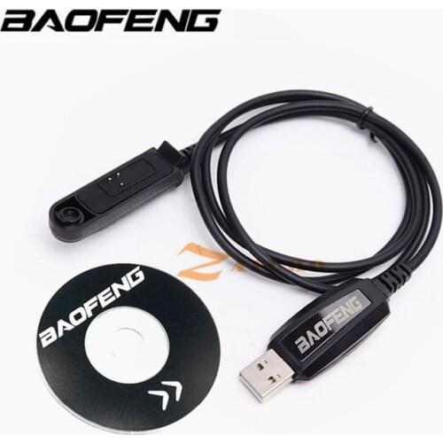Baofeng Waterproof USB Programming Cable Driver CD For BaoFeng UV-XR UV-9R Plus A-58 GT-3WP UV-5S Waterproof Walkie Talkie