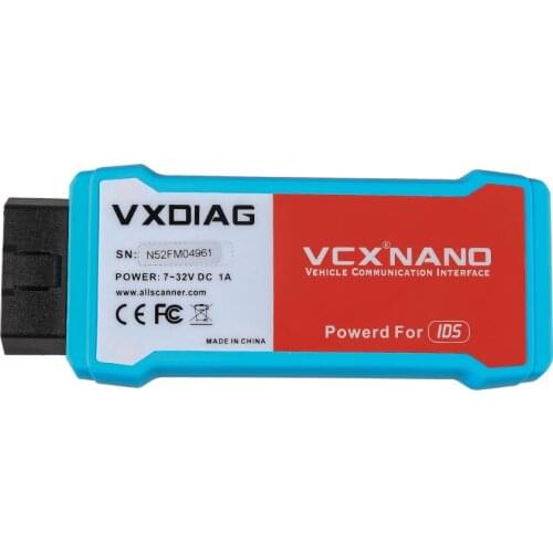 VXDIAG VCX NANO Car Diagnostic Tool for For-d V120 / for Mazda IDS V120 2 in 1 Auto Scanner WIFI Version
