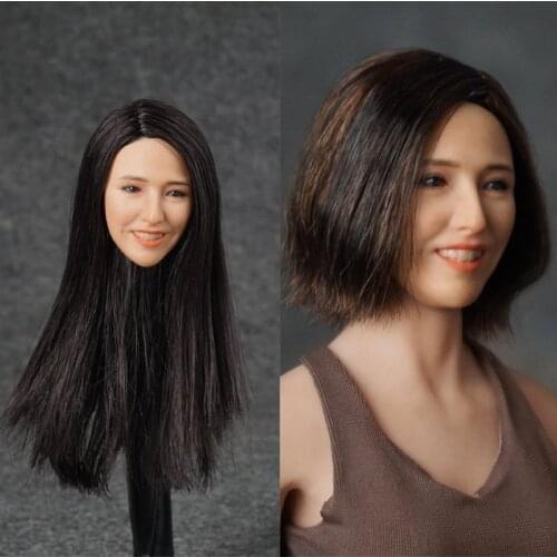 1:6 Shadow Studio SD001 Asian Pure Sweet Beauty Star Head Sunshine Girl Smiling Girl Sweet Sweet Cute In Stock