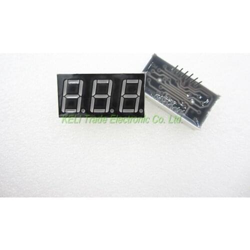 10 PCS LD-5361AG 3 Digit 0.56" GREEN 7 SEGMENT LED DISPLAY COMMON CATHODE