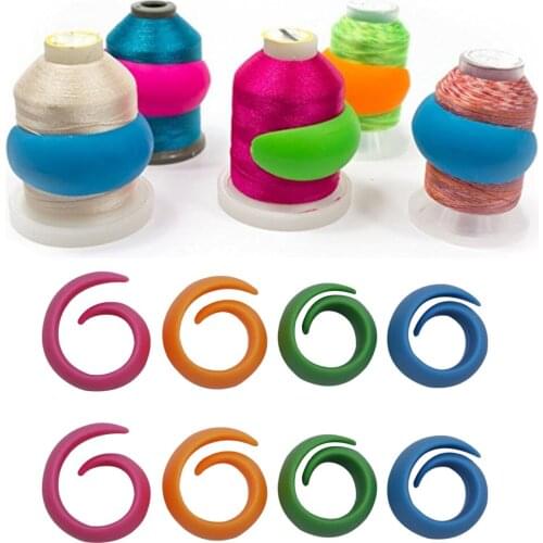 100pcs Bobbin Thread Spool Huggers For Sewing Thread Organize Craft