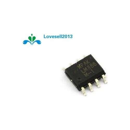 20PCS LM386 LM386M-1 SOP-8 Audio Power AMPLIFIER IC