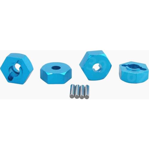 1Set HSP Car Upgrade Parts 02134B 122042 Aluminum Wheel Hex With Pins Upgrade Spare Parts RC model HSP 1/10 Scale Models RC Car