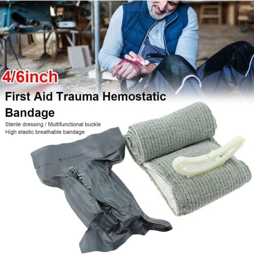 Israeli Bandage First Aid Bandage Trauma Kit Emergency Elastic Compression Dressing Stop Bleeding Sterile Tourniquet