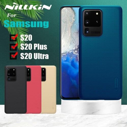 Case for Samsung Galaxy S20 Ultra/Plus Case Nillkin Frosted Matte Hard PC Phone Back Cover Bag Cases for Samsung S20 Plus/Ultra