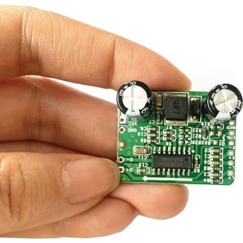 Digital Power Amplifier Boards AB / D Class 8W Mono HT8692 Differential Input 2.5-5.5V Boost Adjustable