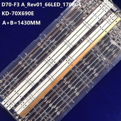 For So ny 70inch TV LED Backlight Strip KD-70X690E KD-70X690E LG In noteck FBC 70inch A Type_Rev1.0 (6) B type S700DUC-A 12pcs