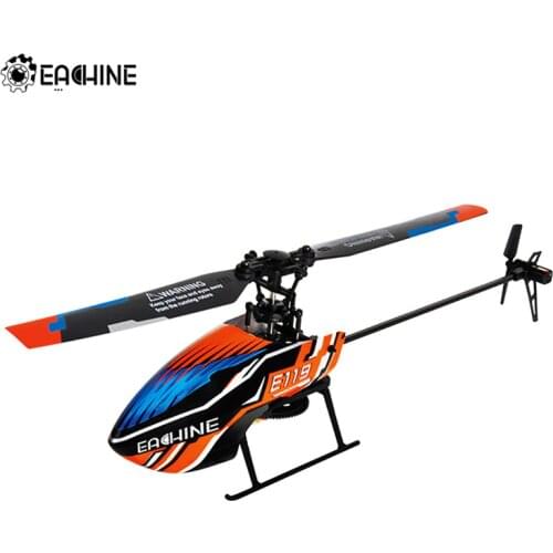 Eachine E119 2.4G 4CH 6-Axis Flybarless 4CH Transmitter with LED Display RC Helicopter RTF 1pcs 3pcs 4pcs Batteries Version