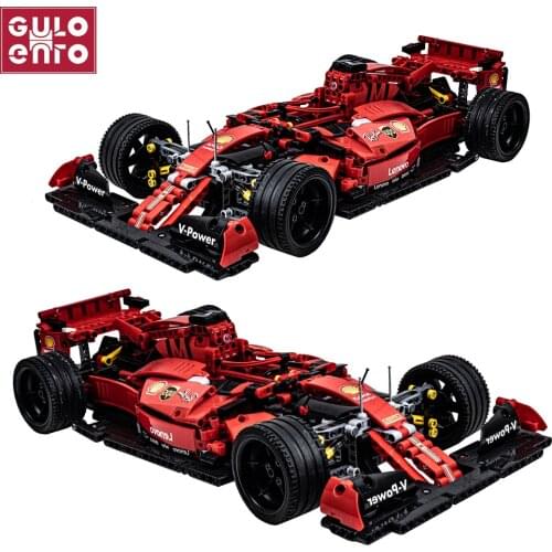 City Expert Famous Sport Car Building Blocks Super Speed Racing Vehicle Model Bricks Assembly Toys Birthday Gifts For Boys Kids