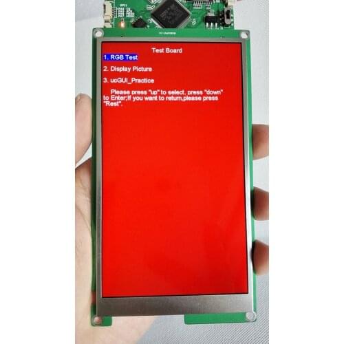 IPS 5.0 inch TFT LCD display colorful module Capacitive Resistance touch panel ILI9806 driver STM32 HD 854*480 MCU RGB interface