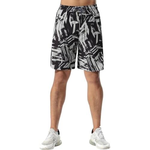 Summer Men Drawstring Quick Dry Thin Pockets Sports Workout Exercise Shorts