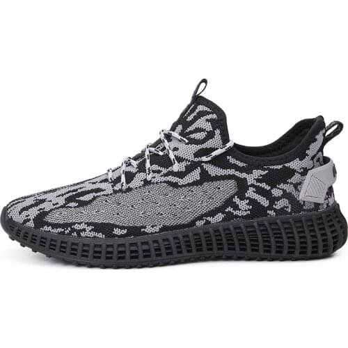 Men sport comfortable white mannen spring zapatos sneaker breathable informales schoenen woven casual slip sapatos summer hot