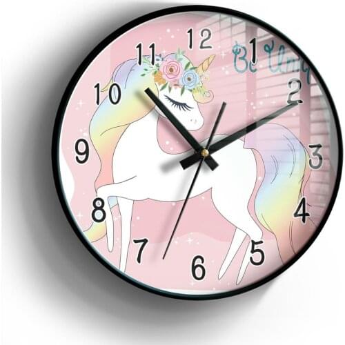 Nordic Art Mute Plastic Wall Clock For Home Decor 12 Inch Modern Minimalist Wall Clocks Simple Decorative Metal Wall Watches
