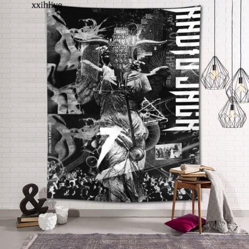 Wall Tapestry The Band Gazette Background Decorative Wall Hanging For Living Room Bedroom Dorm Room Home Decor 100x150cm