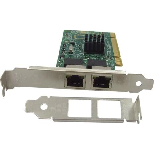 PCIE Dual-port Gigabit Network Card 82576 2-port Soft Routing Server PCI 82575 82546