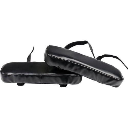 Office Chair Armrest Pads Covers for Forearm Pressure Relief, Black Arm Rest Covers for Office Chairs, Wheelchair, Comfy Gaming