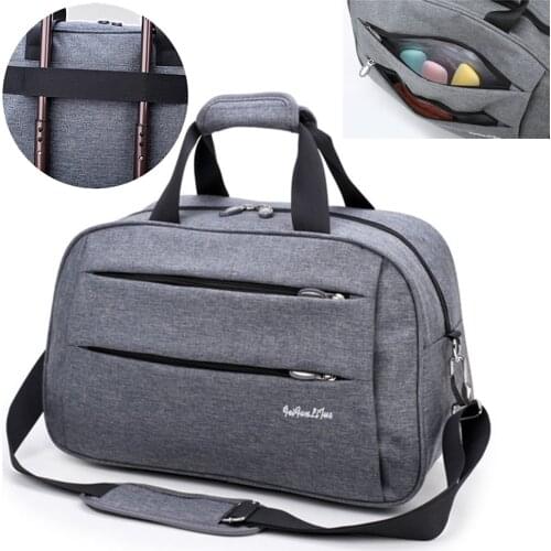 Dry Wet Separation Gym Bag For Fitness Travel Shoulder Bag Handbag Waterproof On the Trolley Case Sports Handbag X152A