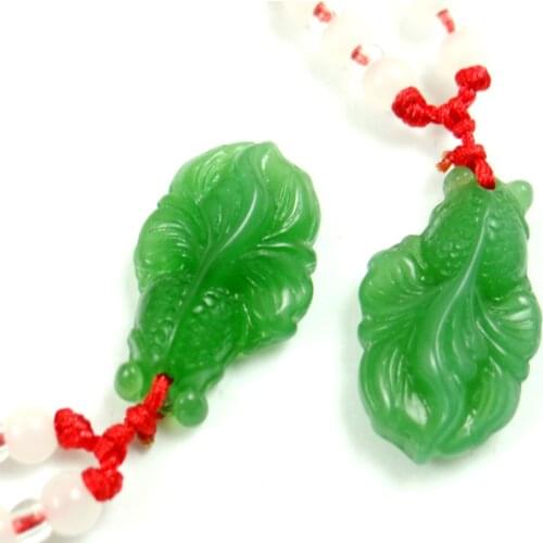 Unique Natural aventurine stone carved fish pendant Gem stone charm Necklace for women Fashion Jewelry making Free shipping 1PC