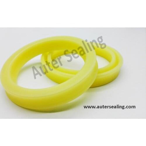 IDI 140x150x6 Rod U cup seal PU Single Lip U seal YELLOW Color U RING Hydraulic rubber ISI seal DAS 100-80-25/37.7