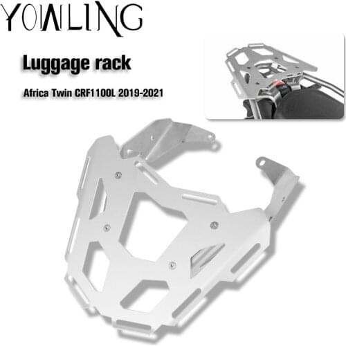 CRF1100L Rear Storage Box Luggage Case Rack Support Cargo Holder Shelf Panel Bracket FOR Honda CRF 1100 L Africa Twin CRF1100L