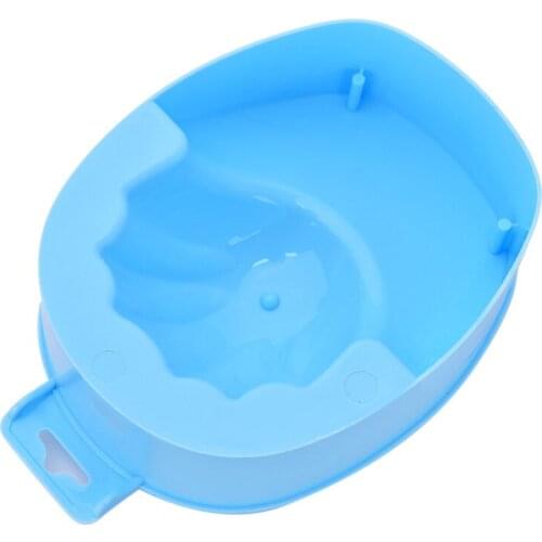1pcs 4 Color DIY Nail Spa Bath Clean Nail Art Hand Wash Remover Soak Bowl Treatment Manicure Tools