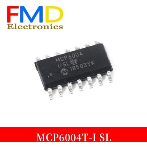 Agents new patch MCP6004T - I/SL operational amplifier Quad 1.8 V 1 MHZ SOP - 14