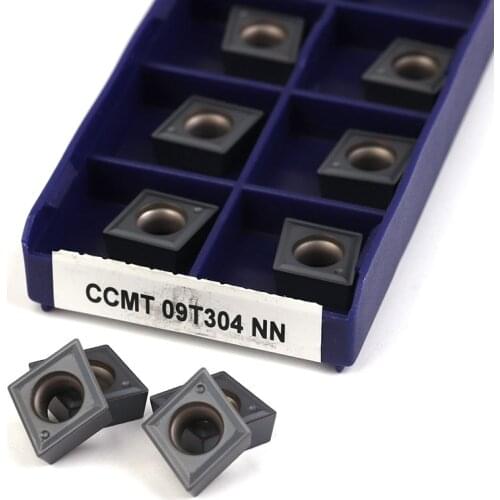 CCMT060204 NN LT10 CCMT09T304-NN LT10 inner hole turning tool carbide insert high quality CNC lathe tool machining center
