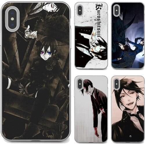 For Xiaomi Redmi 2 S2 3 3S 4 4A 5 5A 5 6 6A 7A 9 9T 9C 9A Pro Pocophone F1 JP-Anime-Black-Butler-Kuroshitsuji Housing