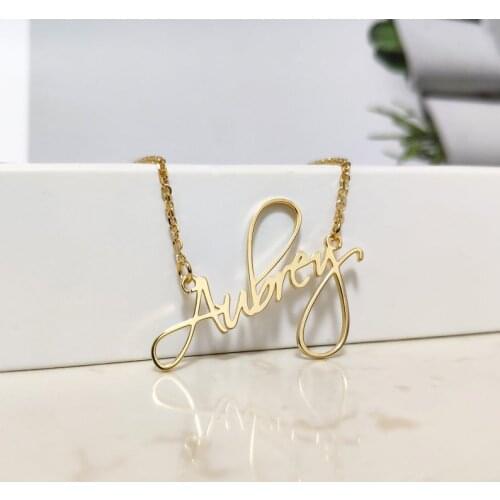 DOREMI Custom Necklaces Personalized Name Necklaces Jewelry Personality Letter Choker Necklaces with Name for Women Girls Mother