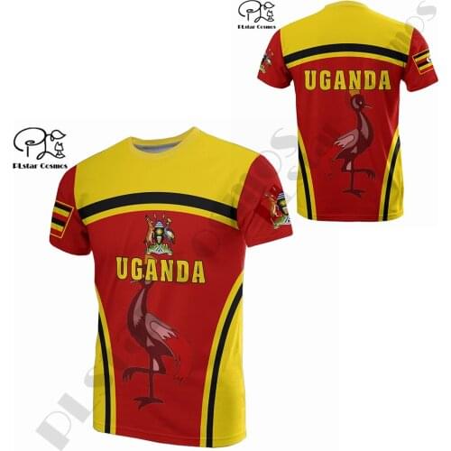 PLstar Cosmos Newest 3DPrint Kenya Uganda Morocco Africa Unique Women/Men T-shirt Casual Funny Streetwear Summer Short Sleeve 1