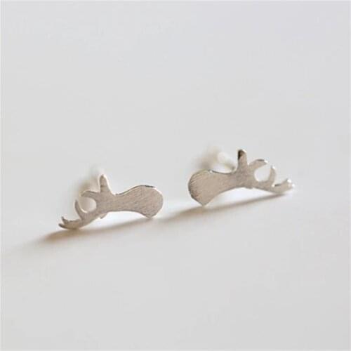 Personality Cute Antlers Trinkets Earrings Outdoor Forest Close To Nature Fashion Antlers Branches Female Earrings Jewelry
