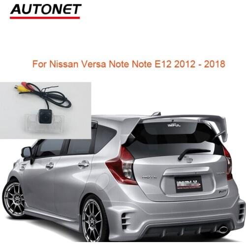 Autonet HD1280*720 Rear View Camera For Nissan Versa Note Note E12 2012 - 2018 CVBS rear camera/ license plate camera