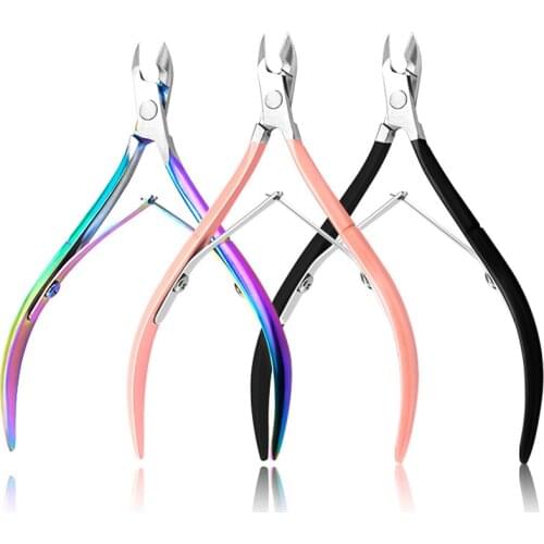 Professional Stainless Steel Cuticle Nail Nipper Clipper,Nail Art Manicure Pedicure Care Trim Plier Cutter,Beauty Nail Tools