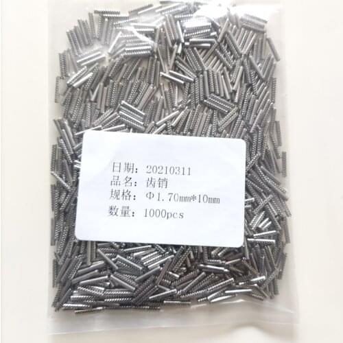 1.6X10mm remote key blank pin 1.7X10mm mounting bolt car Key Fixing screws Key Retaining pin Key Blade fixing connector