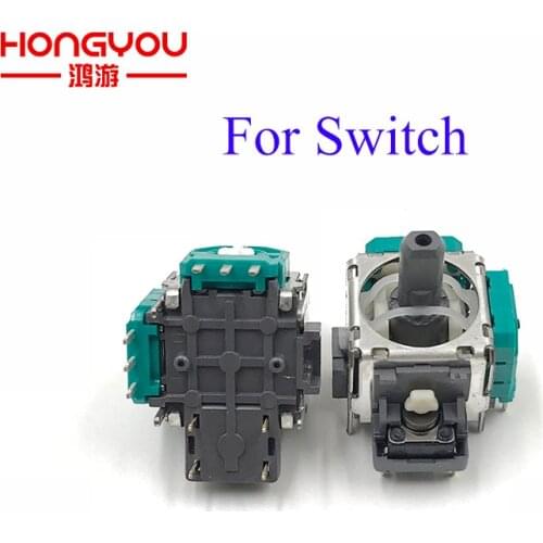 100Pcs Original 3D Analog Joysticks Replacement Joystick Thumb Stick For NS Nintendo Switch PRO Controller