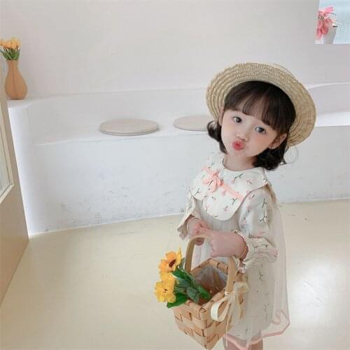 Girl Dress Kids Baby Gown 2021 Special Spring Autumn Toddler School Uniform Dresses Christmas Cotton Children Clothing