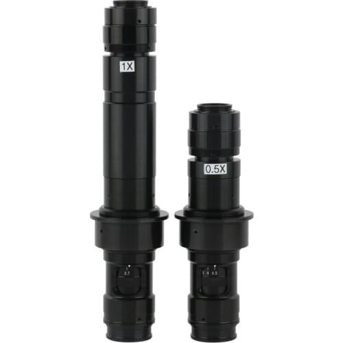 2021 225X 450X Industrial Microscope Zoom C-Mount Lens For HDMI USB Industrial Electronic Digital Video Microscope Camera