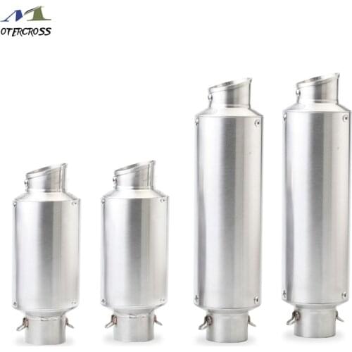 Universal 38-51mm Motorcycle Exhaust Muffler with Silencer Dirt Street Bike DB Killer For Yamaha R25 R3 R400 Z250SL Z350