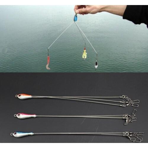 Hight Quality 3 Arms Rig Fishing Lures Bass Barrel Swivel Alabama Umbrella with 3 Wires Jigs Tools Accessories