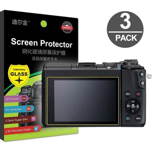 3x Tempered Glass Screen Protector for Canon EOS R M100 M50 M6 M5 M3 M10 70D 80D 100D 200D 700D 750D 800D 1200/1300D 1500D 2000D