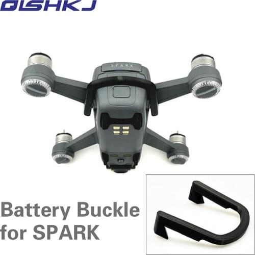 DJI Spark Battery Buckle 3D Printed Protector Flight Protective Guard Anti separation Drone body Battery Fixed Holder Free ship