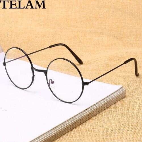 Woman Glasses Optical Frames Metal Round Frame Clear lens Blue Light Glasses Men Computer Glasses Gaming Goggles gafas