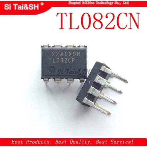 10PCS TL082CN DIP8 TL082 DIP TL082CP new original