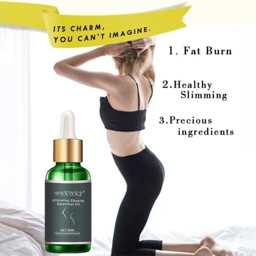 30ML Slimming Products Lose Weight Essential Oils Thin Leg Waist Fat Burner Burning Anti Cellulite Weight Loss Slimming Oil
