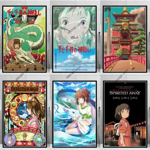 Diamond Embroidery Full Spirited Away Hayao Miyazaki 5D Diamond Painting Japanese Anime Mosaic Cross Stitch Kits Room Decoration