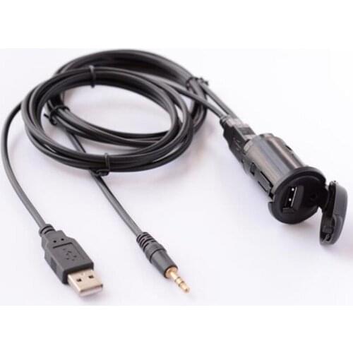 Car AUX USB adapter for Peugeot 1007 107 207 3008 508 5008 RCZ 966452