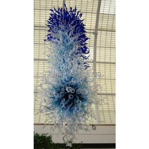 Free Shipping Luxury Modern Blown Glass Style Chandelier