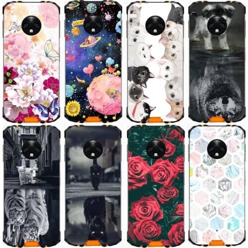 For OUKITEL WP8 PRO for Oukitel WP8 Pro Case Rose Wolf Cute Patterned Cover Soft Silicon Phone for Oukitel wp 8 pro Top Quality