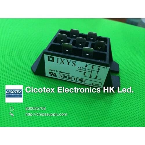 VUO50-12NO3 MODULE IGBT BRIDGE RECT 3P 1.2KV 58A FO-F-B VUO50-12N03 VUO 50-12 NO3