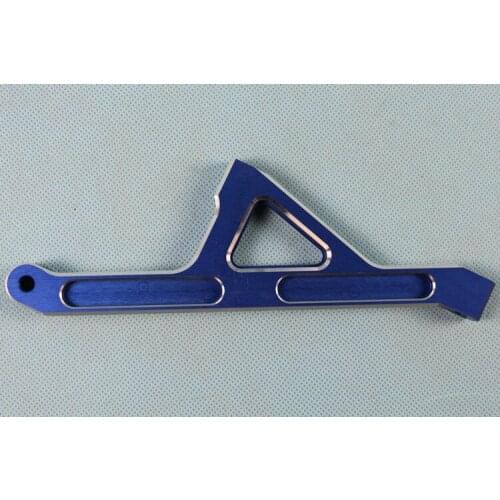 GDS Racing Billet Machined rear chassis brace for Losi 5ive T 1 piece BLUE